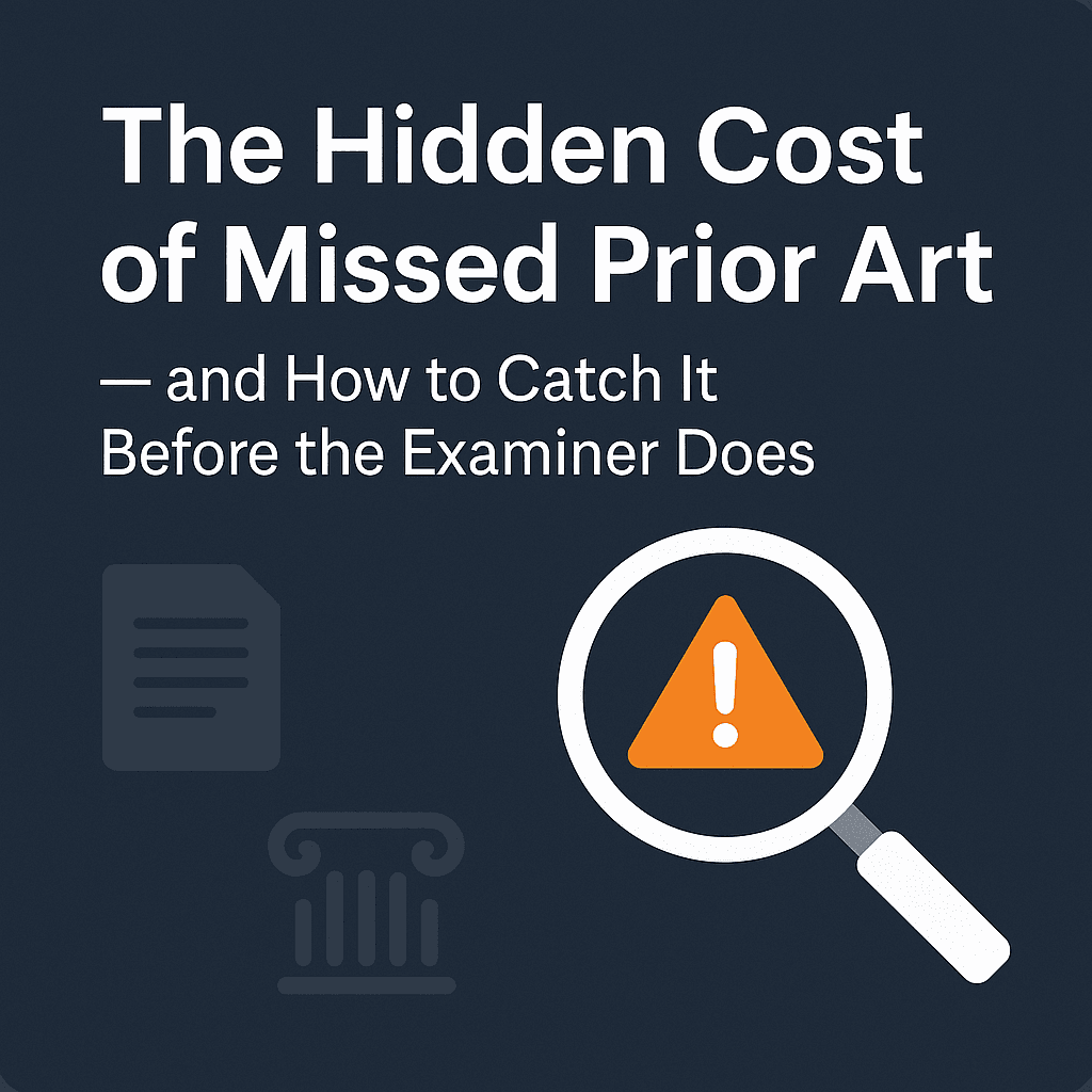The Hidden Cost of Missed Prior Art